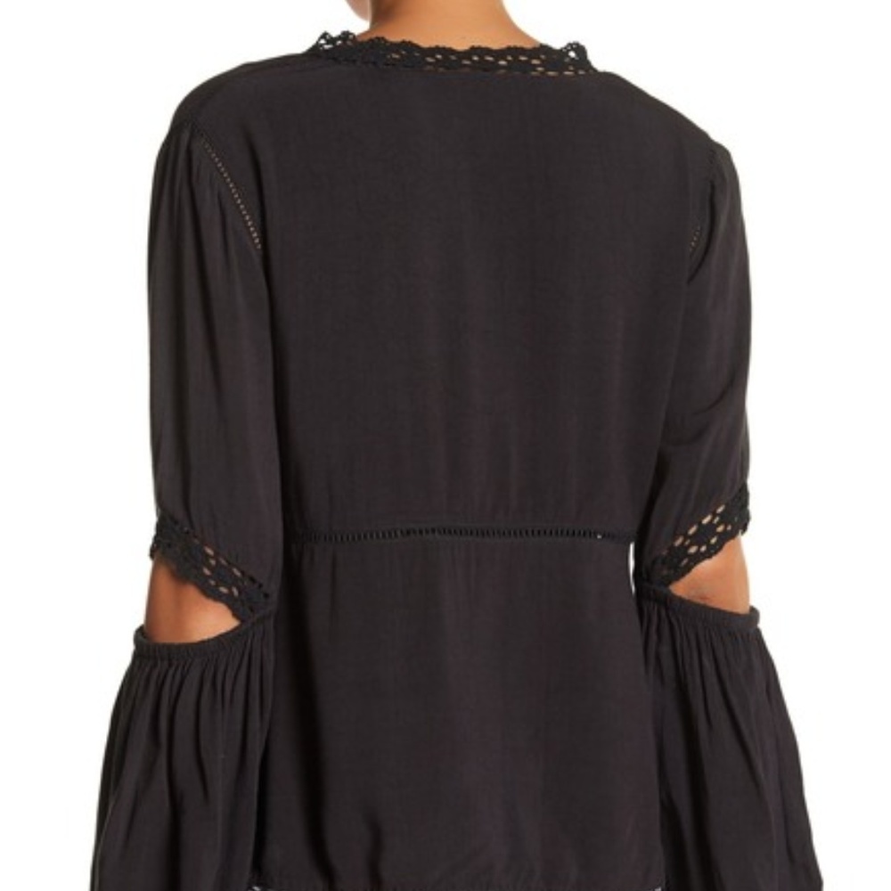 Banjara Cold Elbow Peasant Blouse - Picture 2 of 7